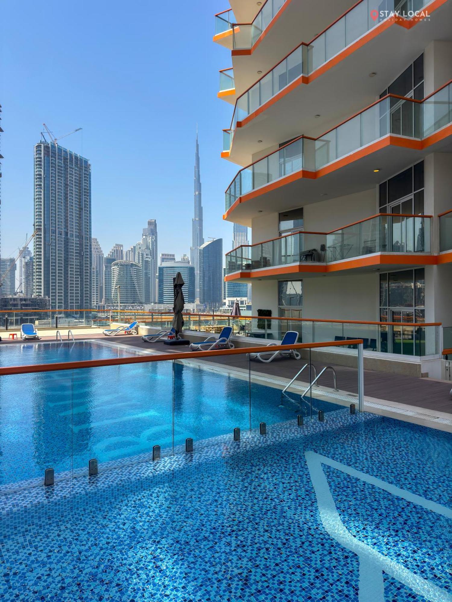 Laid-back I Location I Free Parking I Canal View Dubai